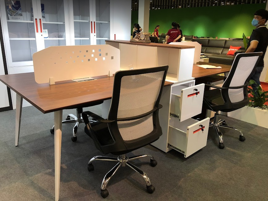 Ghế lưới nhân viên chân nhựa GL217